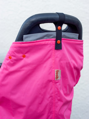 TOOB Kids Bike Seat Blanket-Cargo Accessories-Toob-Neon Pink-Bicycle Junction