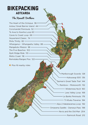 Bikepacking Aotearoa - Third Edition 2024-Books & Magazines-Kennett Brothers-Bicycle Junction