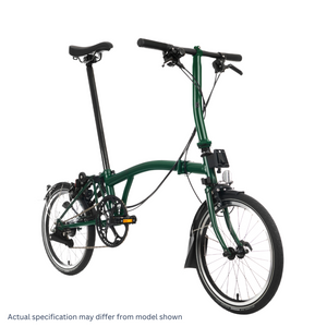 Brompton C-Line Explore │6 Speed-Folding Bikes-Brompton-Racing Green-Mid-Bicycle Junction