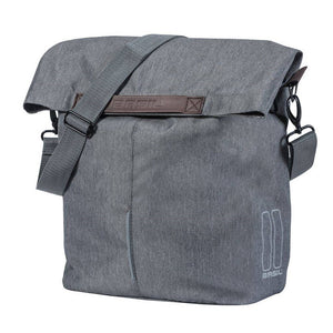 Basil - City Shopper 14-16L-Bags-Basil-Grey Melee-Bicycle Junction