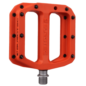 Burgtec MK4 Composite Pedal-Accessories-Burgtec-Orange-Bicycle Junction