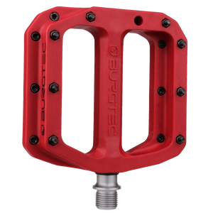 Burgtec MK4 Composite Pedal-Accessories-Burgtec-Red-Bicycle Junction