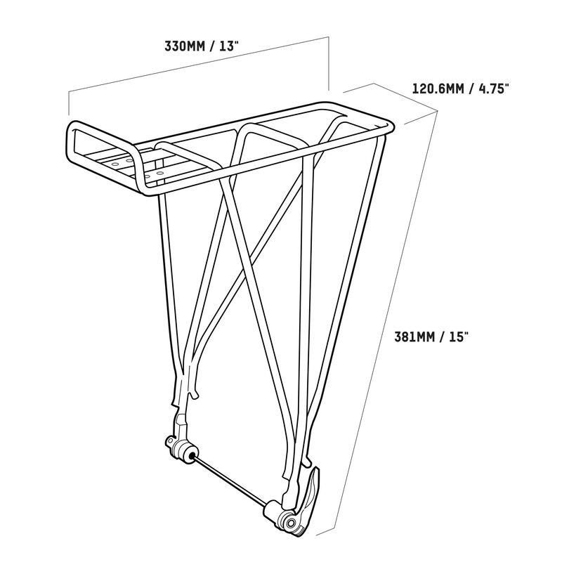 Blackburn best sale bicycle rack